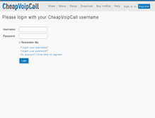 Tablet Screenshot of cheapvoipcall.com